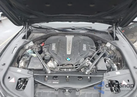 2014 BMW 750I from USA, damaged, VIN WBAYA8C5XED499800